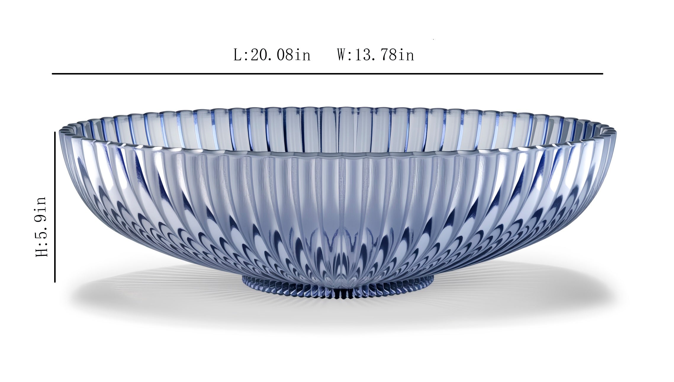 Sleek Transparent blue-violet Glass Vessel Sink - Smooth (Non-Sandy) Finish with Pop-Up Drain, Ideal for Vanity Countertops | Model LAV-FWS105