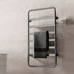 towel ladder warmer bathroom heated electric stainless steel wall mounted-Fanwin