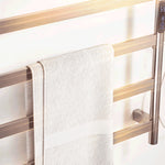 towel rack heated towel rail radiator warmer hanger towel ladder rack stand wall mounted-Fanwin