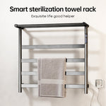 towel rack heated towel rail radiator warmer hanger towel ladder rack stand wall mounted-Fanwin