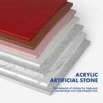 Acrylic Panel Sheet PMMA Artificial Stone Plate Table Acrylic Shelf Divider Cast Sheet Board -Fanwin