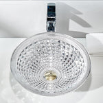 Basin Bathroom Sink Design Pedestal Macaron Tempered Glass Vessel CUPC Certification-Fanwin