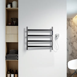 towel holder rack bathroom electric towel bar rack hand heated free standing rail radiator ladder-Fanwin